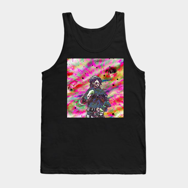 Far Out Clowny Tank Top by Shanzehdesigns